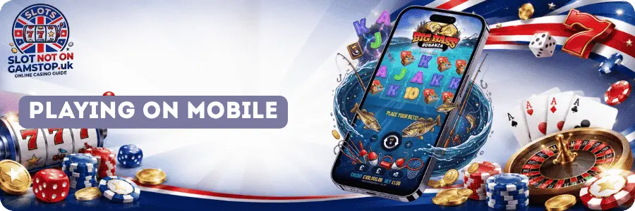 Playing Big Bass Bonanza on Mobile