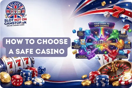 Starburst How to Choose a Safe Not on GamStop Casino