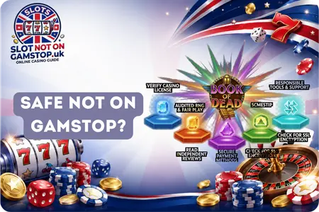 Safe casinos not on GamStop with Book of Dead