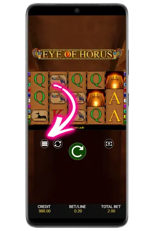Check the rules in Eye of Horus Not on GamStop