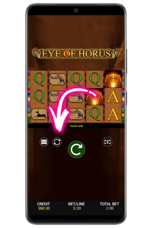 Set autoplay in Eye of Horus Not on GamStop